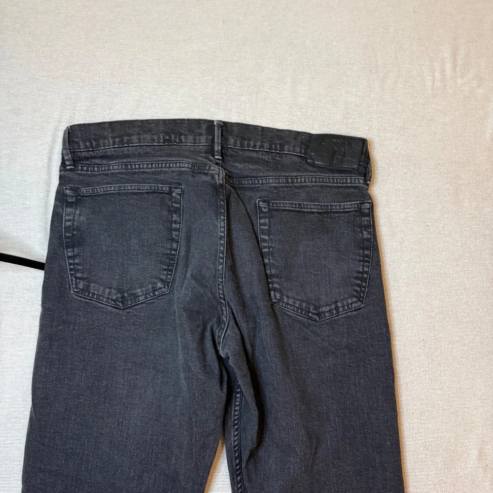 Polo Ralph Lauren Jeans Mens 36x32 Black Prospect Straight Leg Denim